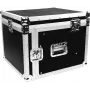 Rack case Roadinger speciale combinato case professionale 6HE – Roadinger 6U valigia da trasporto rack