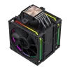 Gamemax | Dissipatore ad aria per CPU | SIGMA 620 LCD | nero