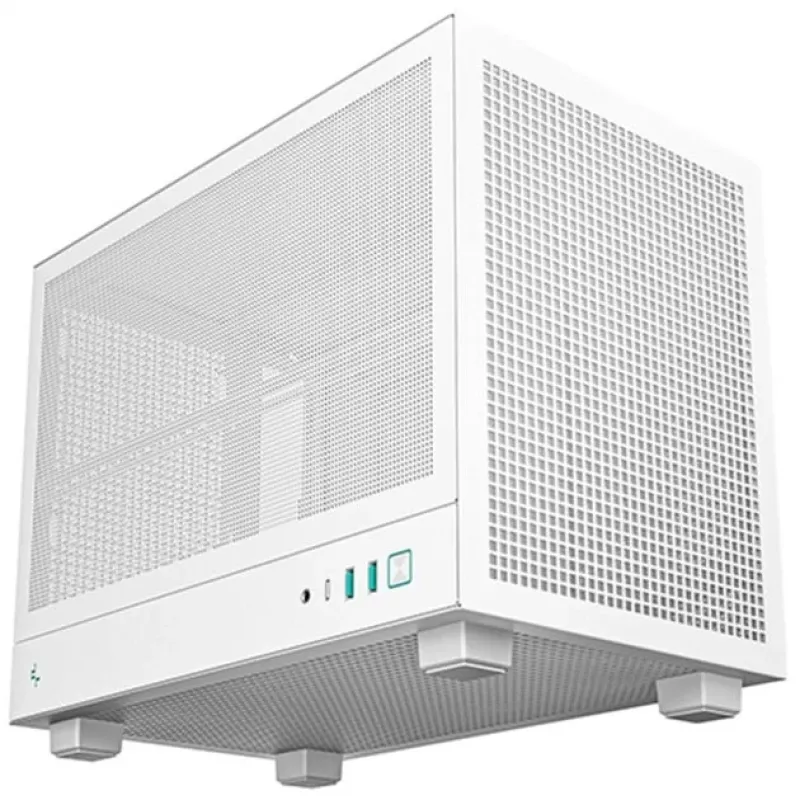 Case per computer DeepCool CH160 MESH WH, ATX, bianco