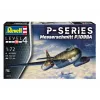 Modello in plastica aereo REVELL Messerschmitt P.1099A-P-SER scala 1/72