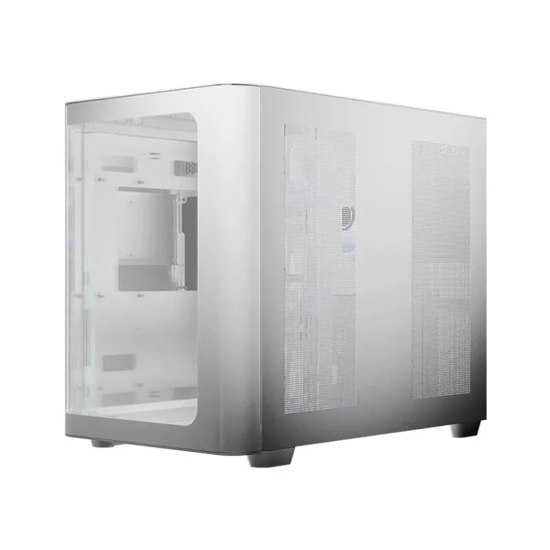 Case Midi-Tower ATX LC-Power Gaming 8001W Pro-Storm Light, bianco (LC-8001W-ON)