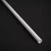 BitsPower Rigid Crystal Link Tube 12/10 mm (esterno 12 mm / interno 10 mm), lunghezza 1000 mm, bianco