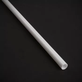 BitsPower Rigid Crystal Link Tube 12/10 mm (esterno 12 mm / interno 10 mm), lunghezza 1000 mm, bianco