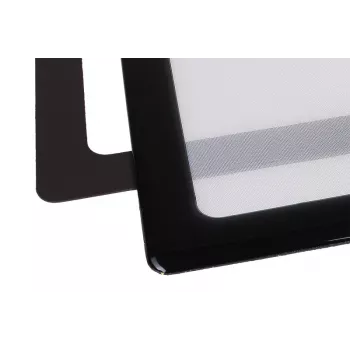 Filtro antipolvere DEMCiflex DF0506 230 mm quadrato, nero, rete lavabile, per ventola o apertura di ventilazione 230×230 mm