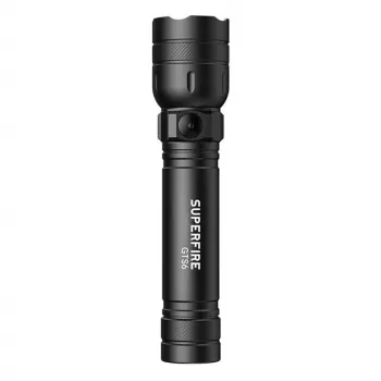 Torcia Superfire GTS6 360lm USB-C 7W maneggevole e portatile