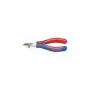 Pinza spellafili elettronica Knipex lunghezza totale 140 mm campo d'impiego 0,1–0,8 mm