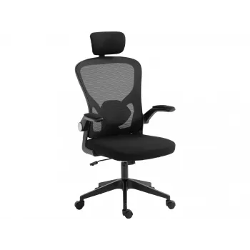 Sedia da gaming Sandberg ErgoFusion Basic seduta imbottita schienale in mesh nero