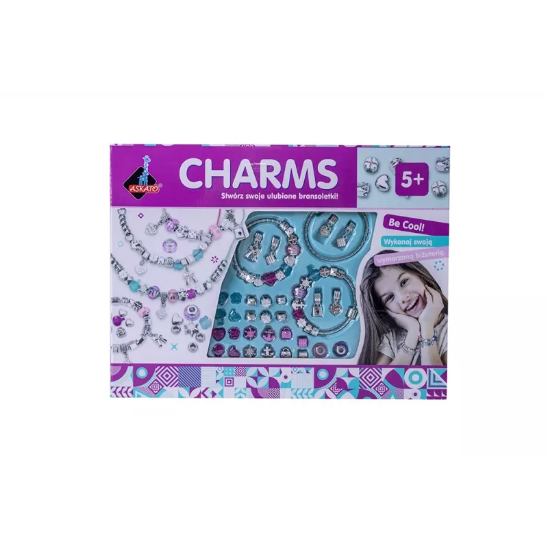 Set per bracciali fai da te Ascato 116105 con perline e strumenti per la creazione di gioielli