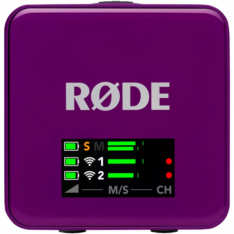 RØDE Wireless GO III viola – sistema microfonico wireless (viola)