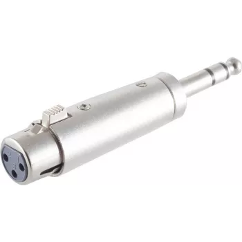 Adattatore audio ShiverPeaks connettore femmina XLR a 6,3 mm (1/4