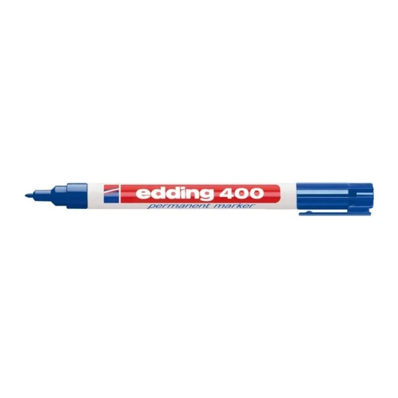Pennarello permanente Edding 400 blu