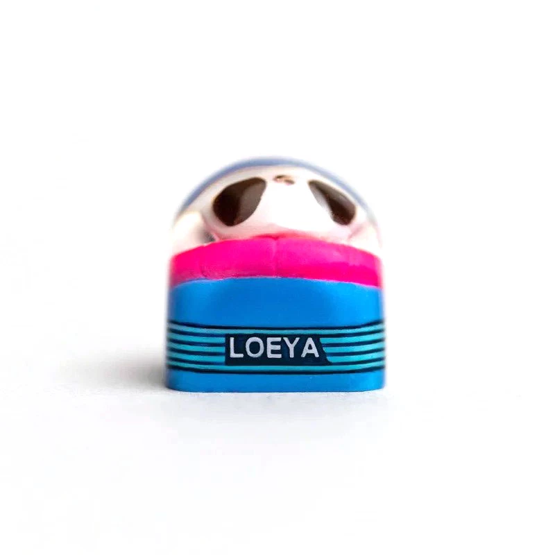 Set di keycap Triton Fnatic Artisan Loeya — blu