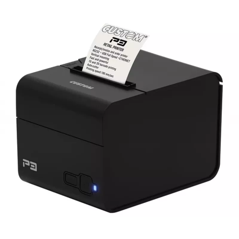 Custom PRINTER P3X 80MM ETH USB RS232 - stampante POS - stampa termica diretta