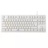 Baracuda Krill tastiera gaming a membrana bianca KRILL-W, US, USB