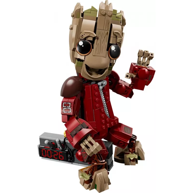 LEGO MARVEL 76341 Groot con tuta Ravager
