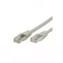 Secomp VALUE - cavo patch - RJ-45 (M) a RJ-45 (M) - 10 m - SFTP, PiMF - CAT 6 - stampato, trefolo - grigio (21.99.0810)
