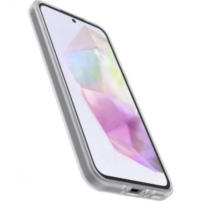 Custodia per smartphone OTTERBOX React Series per Samsung Galaxy A35, custodia protettiva trasparente e sottile