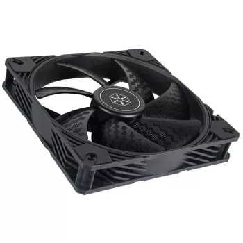 Ventola di raffreddamento SILVERSTONE SST-SF140B 140 mm nera ventola assiale per case PC