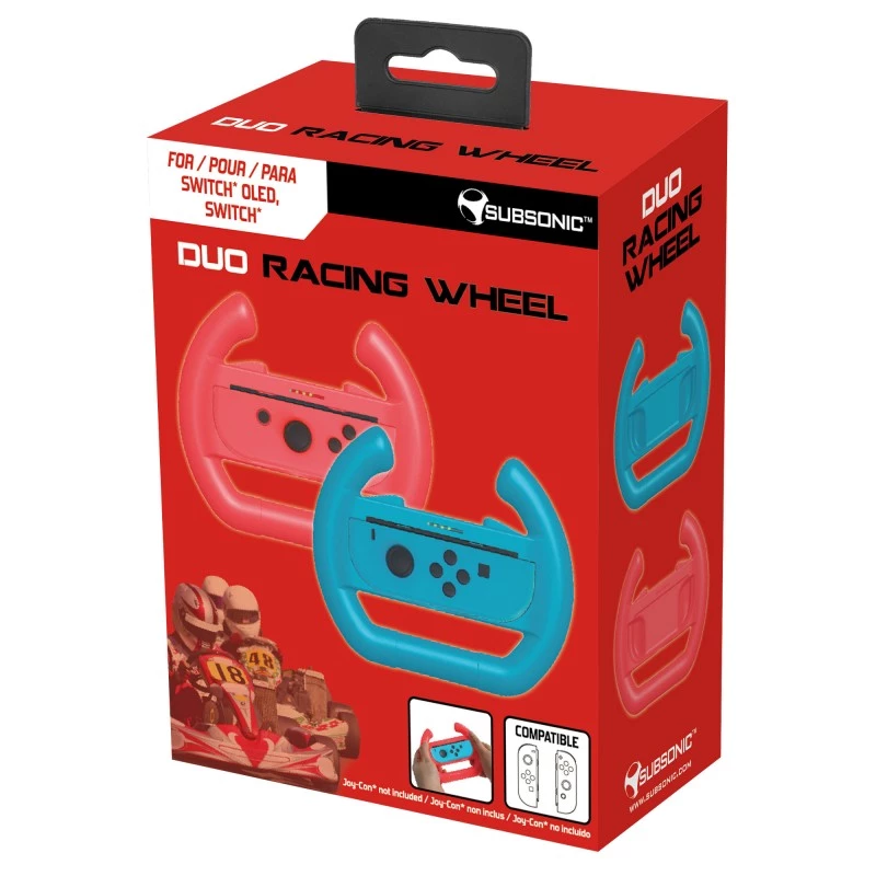 Subsonic Superdrive volante per Nintendo Switch Joy-Con, confezione da 2 (SA5597)