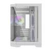 Darflash FT418 case per computer + 6 ventole aRGB (bianco)
