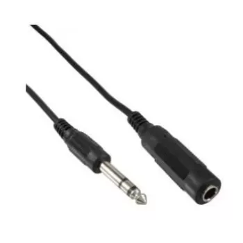 Microconnect AUDNU5 Cavo audio 5 m 6,35 mm nero