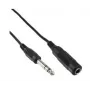 Microconnect AUDNU5 Cavo audio 5 m 6,35 mm nero