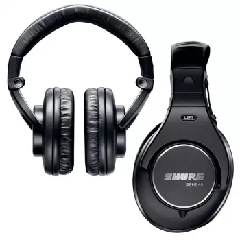 Shure SRH840 cuffie con cavo nero