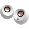 Creative Labs Pebble V3 bianco con filo e wireless 10 W