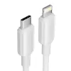 Cavo da USB-C a Lightning 3A 480Mbit/s 1 m bianco