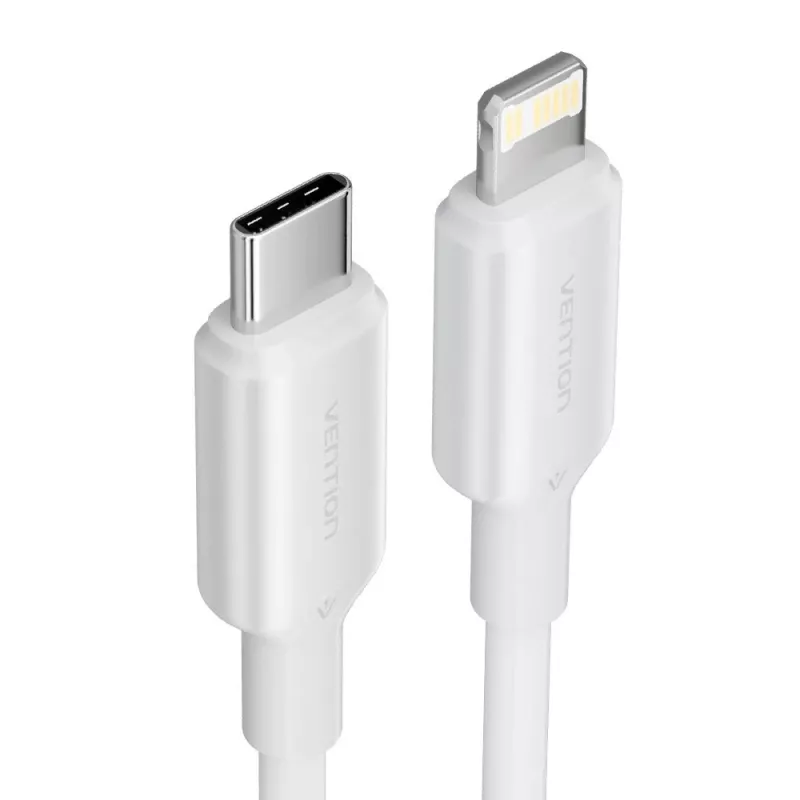 Cavo da USB-C a Lightning 3A 480Mbit/s 1 m bianco