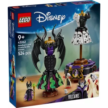 LEGO DISNEY 43262 I vestiti di Maleficent e Cruella de Vil