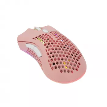 Mouse White Shark WGM-5012 Lionel rosa USB