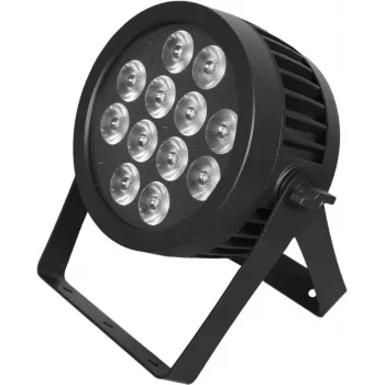 Faro PAR LED EUROLITE 12x8W QCL Spot — LED RGBW 12×8W, faro PAR compatto da palco