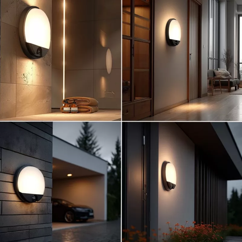 Lampada LED 15W con sensore di movimento a infrarossi MACLEAN MCE291 GR
