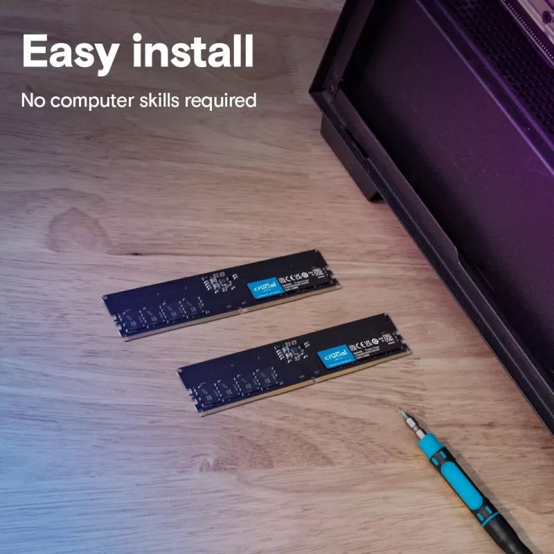 Memoria Crucial DDR5 modulo 8GB 5600MHz