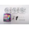 COOLER MASTER Mobius 120P ARGB 120mm bianco confezione da 3