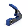 Pinza crimpatrice per connettori pass-through RJ45 (8P8C) cat.5e/cat.6