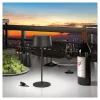 Lampada da tavolo LED RealPower TableLight 300 4W nero solare