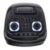 Altoparlante Power Audio Party Box BT karaoke 2 microfoni telecomando PRIME3 APS91