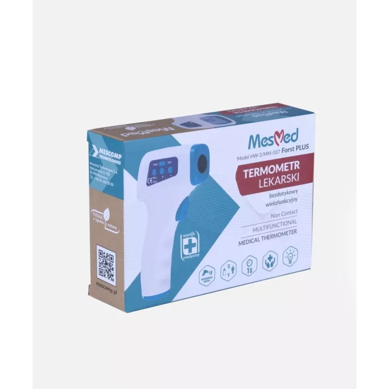 Termometro medico digitale Mesmed MM-007 Forst Plus con misurazione rapida e display digitale