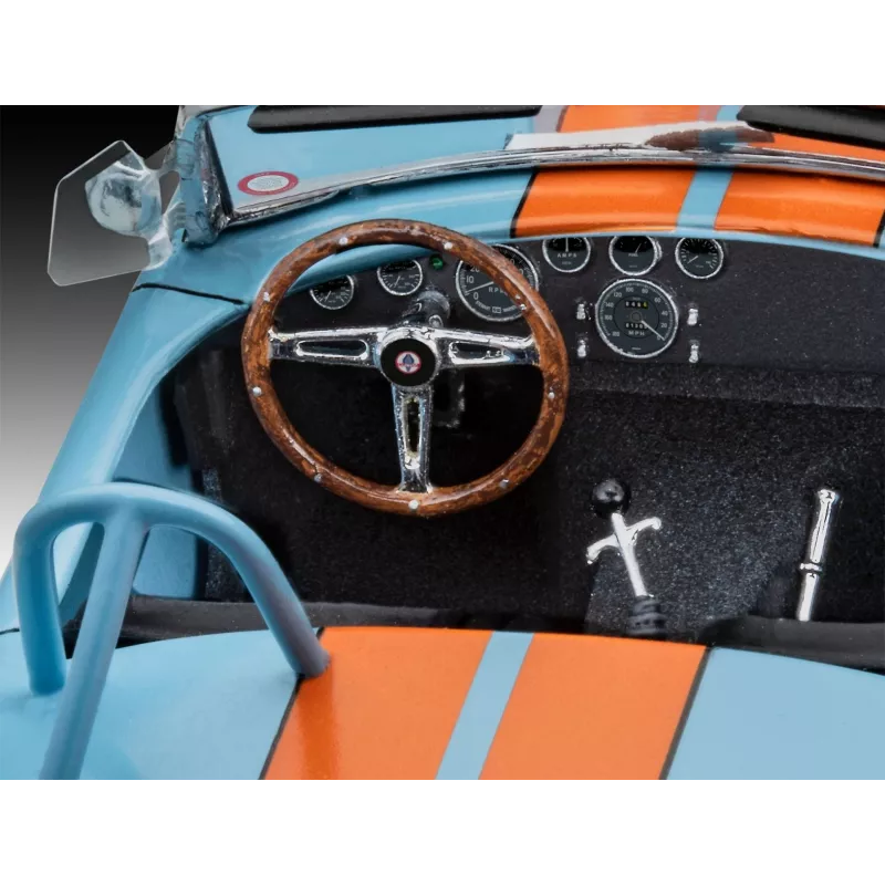 Modellino auto in plastica 65 Shelby Cobra 427 1/24