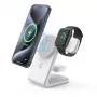 Caricabatterie wireless 3-in-1 MagSafe per iPhone, Apple Watch e AirPods Crong