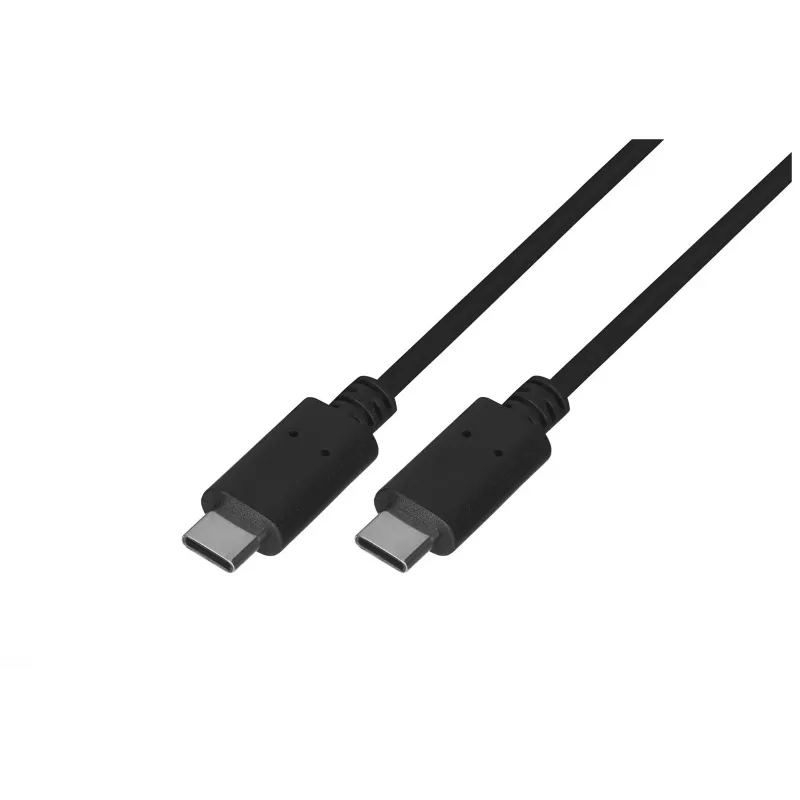 Cavo USB 2.0 USB-C a USB-C LANBERG CA-CMCM-10CU-0010-BK 1 m, nero, 480 Mbit/s, contatti placcati oro