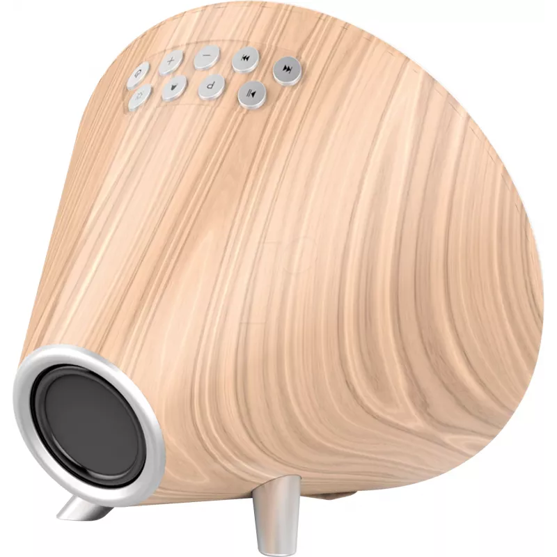 Stazione meteo/speaker BT Ship Nasa WSP1700 legno