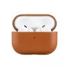 Fixed | Custodia per auricolari con supporto MagSafe | Apple AirPods Pro 2/Pro 2 (USB-C) | Marrone | Pelle