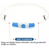 Collare LED KABB blu per cani e gatti – ricaricabile, collare di sicurezza regolabile con illuminazione