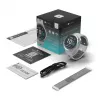 Smartwatch Stelio Activ Pro GPS modello STSWA102TN, cassa in titanio da 46 mm