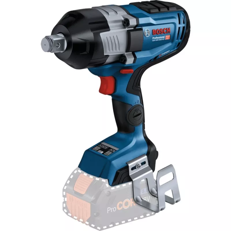 Avvitatore a impulsi a batteria Bosch GDS 18V-1600 HC — 18 V, BITURBO, richiede 2 batterie ProCORE18V 8.0Ah