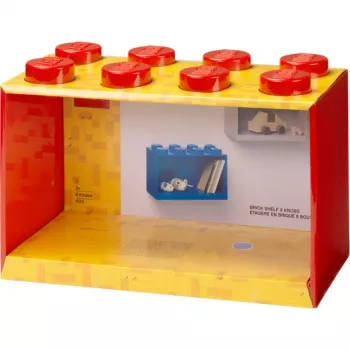 Room Copenhagen LEGO Brick Shelf 8 mensola 41151730 (rossa)