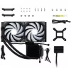 Dissipatore a liquido completo TRYX PANORAMA ARGB - 280 mm